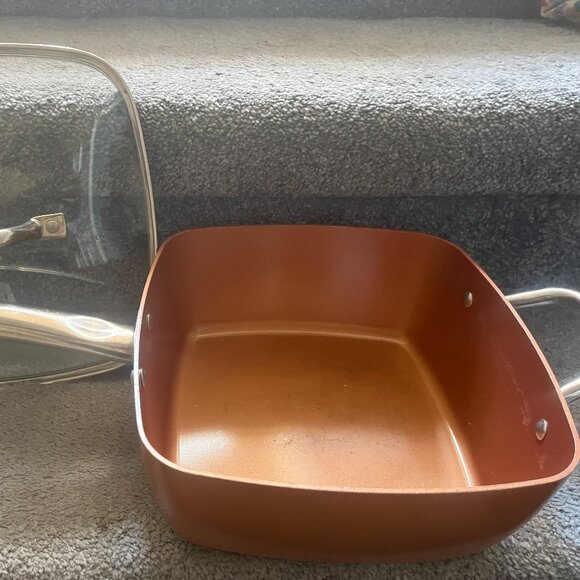 Copper Chef Pan and Lid - Picture 1 of 6